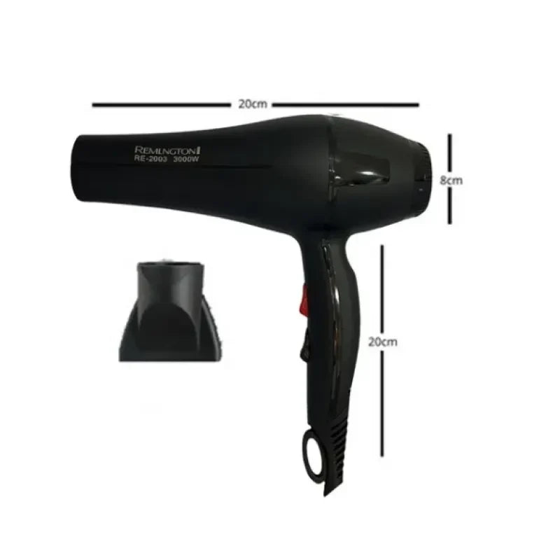 Professional Hair Dryer Model D-6003 Top Choice Fast Drying, Keratin Protection, 3-in-1