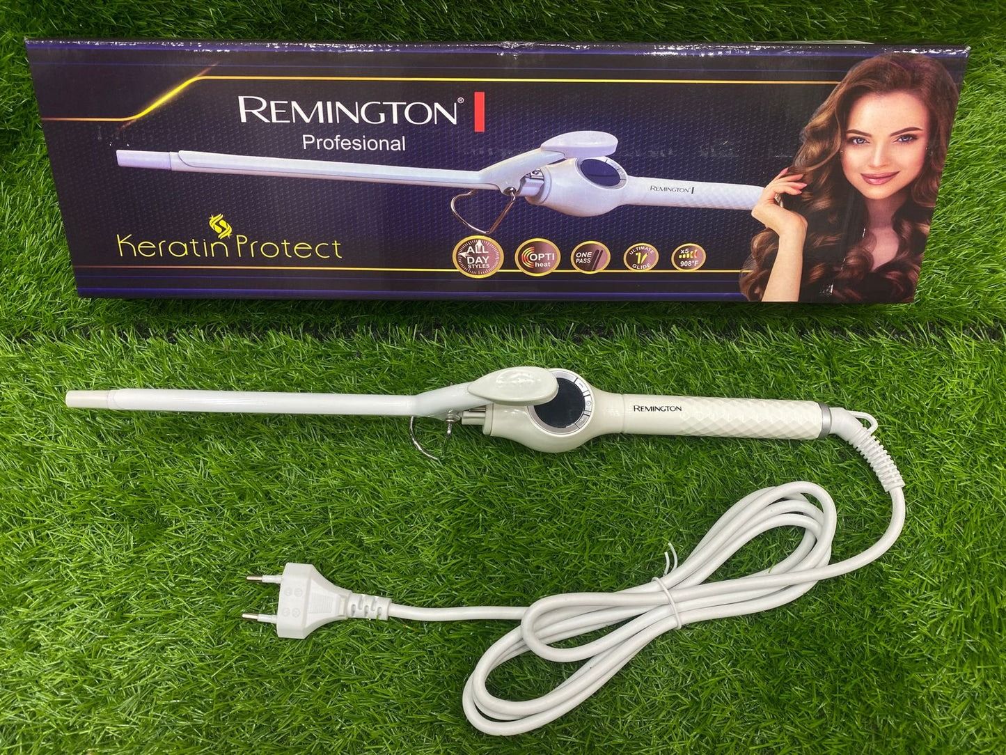 Professional 9mm Curling Iron Hair Wet/Dry Ceramic Curling Wand Roller