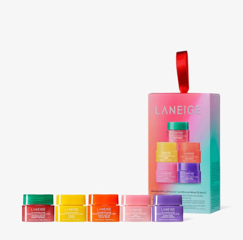 Lip balm LANEIGE Midnight Minis Set, 5 Pcs Set Of Lip Sleeping Mask.
