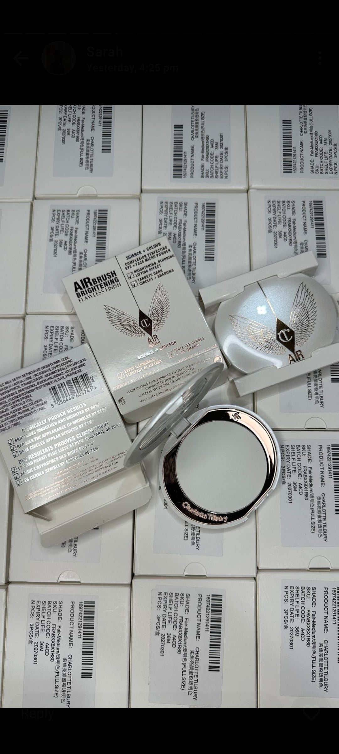 AIRBRUSH BRIGHTENING FLAWLESS FINISH FAIR - MEDIUM