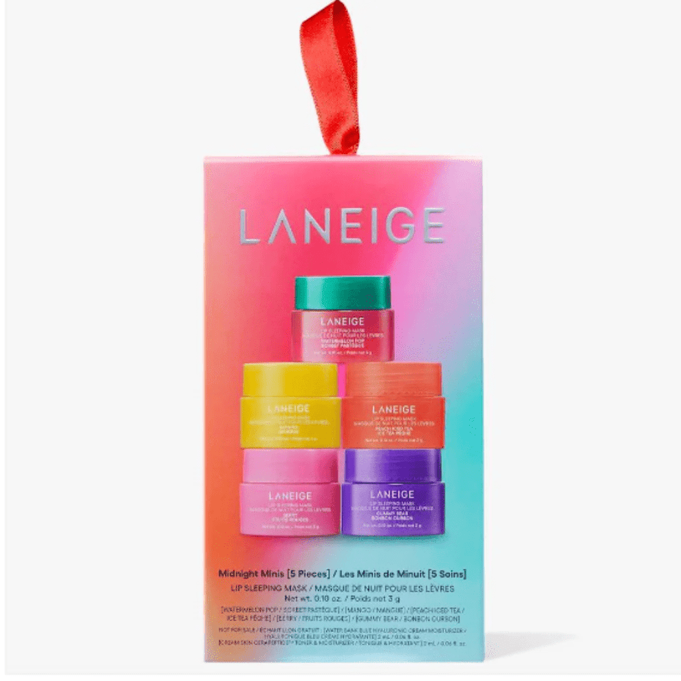 Lip balm LANEIGE Midnight Minis Set, 5 Pcs Set Of Lip Sleeping Mask.