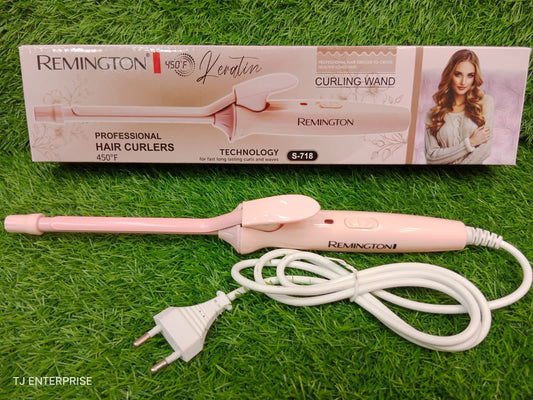 Remington Pencil Curling Rod 9mm, Professional Curling Iron,