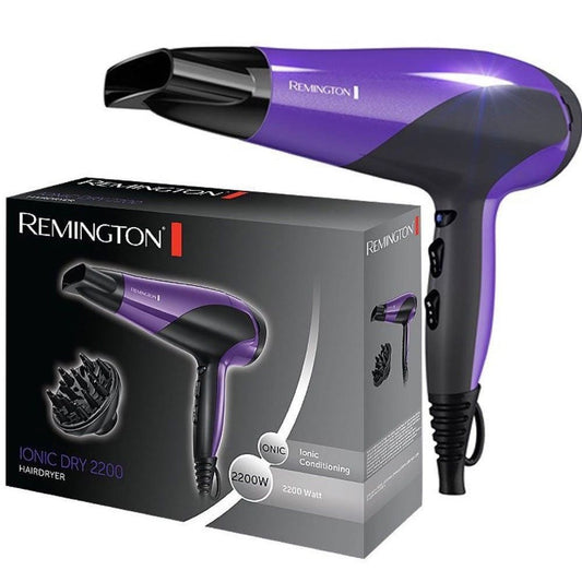 Ultimate Styling Companion: Remington 5000W Hair Dryer - Fast Dry, Keratin Care