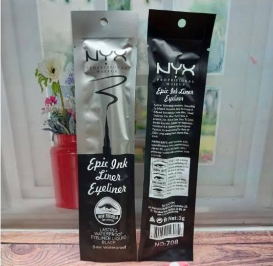 NYX Epic Ink Liner Waterproof eyeliner for precise application